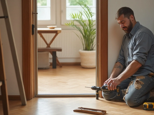 So Installieren Sie Eine Glastür in eine Bestehende Türzarge