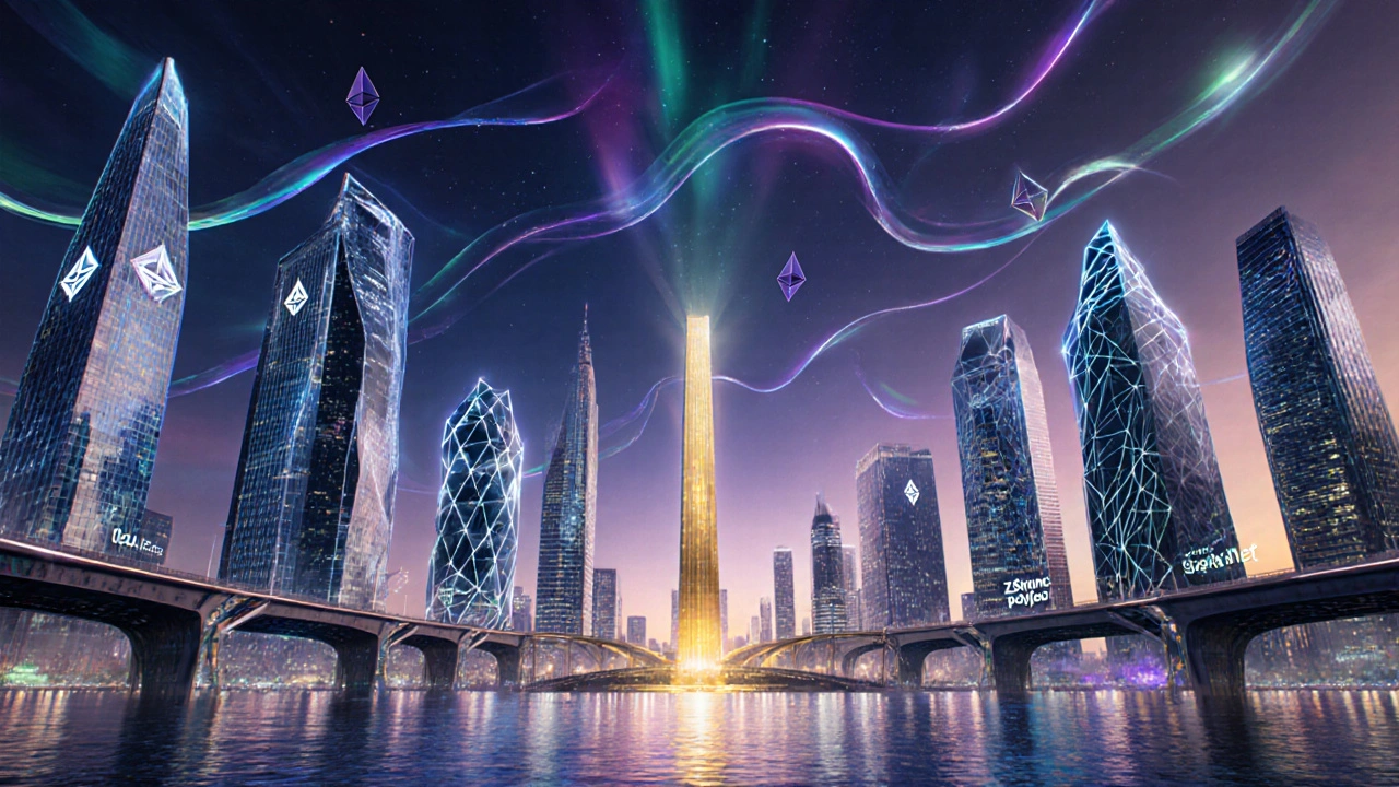 Verschiedene L2‑Projekte und Data‑Availability‑Chains verbinden sich zu einem pulsierenden Ethereum‑Ökosystem bis 2026.