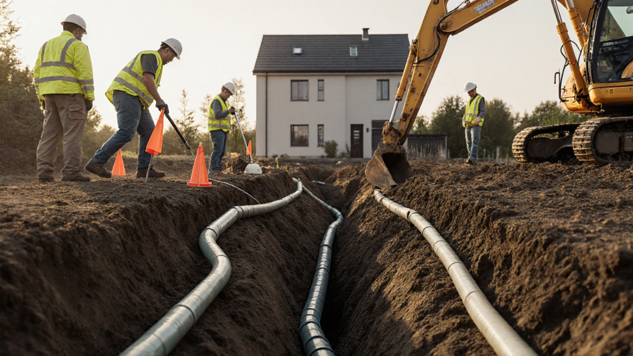 Anschlusskosten für Strom, Wasser, Gas beim Neubau: So berechnen Sie die tatsächlichen Kosten
