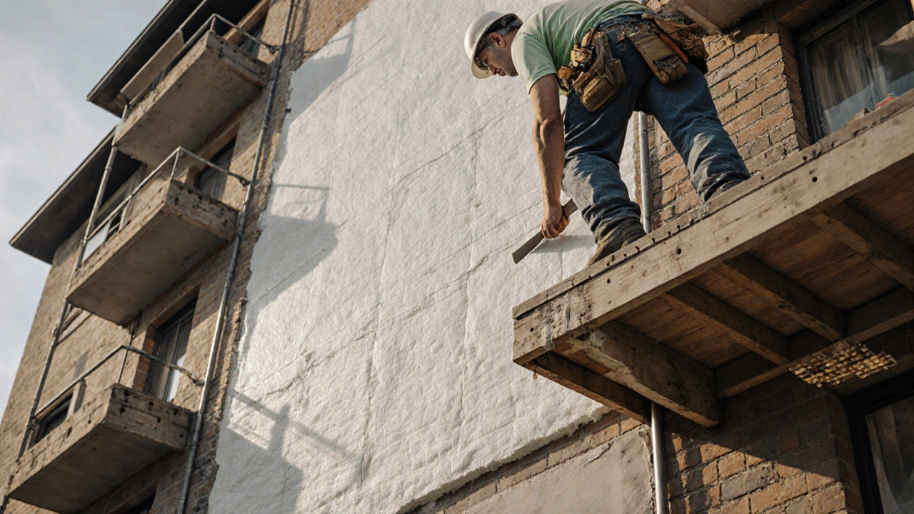 Außendämmung anbringen: So funktioniert WDVS am Wohnhaus - Schritt für Schritt