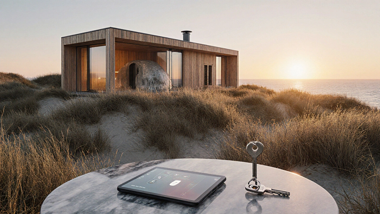 Luxusvilla auf Sylt mit Wellnessbereich und smartem Zuhause am Meer.