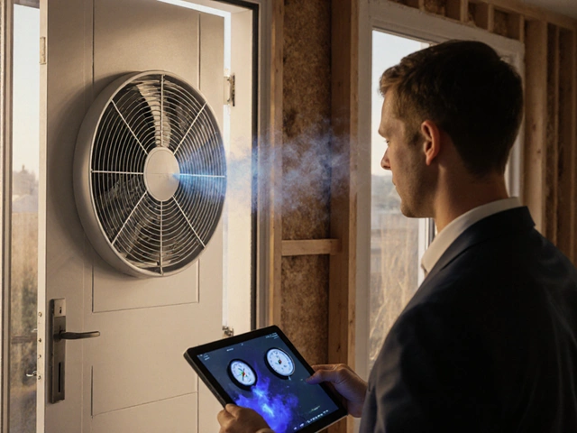 Blower-Door-Nachweis und Energieausweis: Was Sie nach einer Sanierung rechtlich brauchen