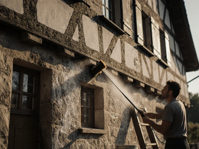 Natursteinfassaden pflegen und restaurieren: Schritt für Schritt zur langfristigen Haltbarkeit