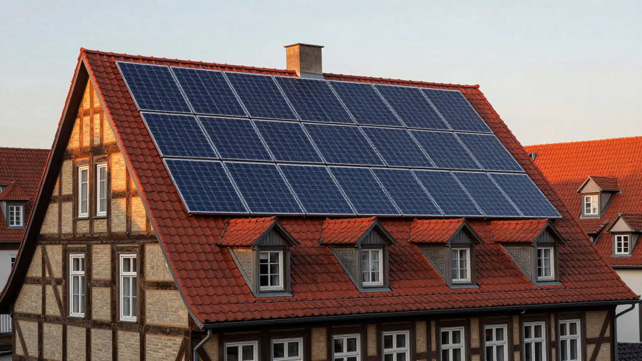 Solaranlagen auf denkmalgeschützten Immobilien: Was Sie 2025 rechtlich wissen müssen