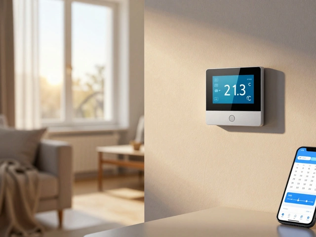 Intelligente Heizungssteuerung: Digitale Thermostate im Wohnhaus - Energie sparen mit Smart-Home-Technik