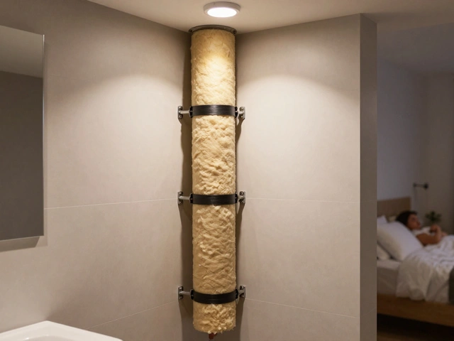 Schallschutz in der Sanitärinstallation: Fallrohre richtig dämmen