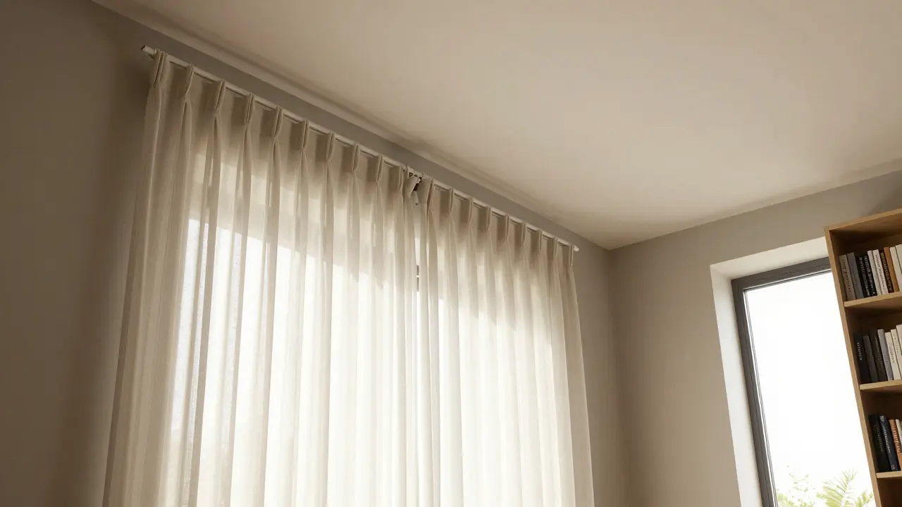 Raumhöhe betonen: Vorhänge, Leisten und Farben für mehr Licht und Weite