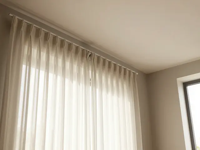 Raumhöhe betonen: Vorhänge, Leisten und Farben für mehr Licht und Weite