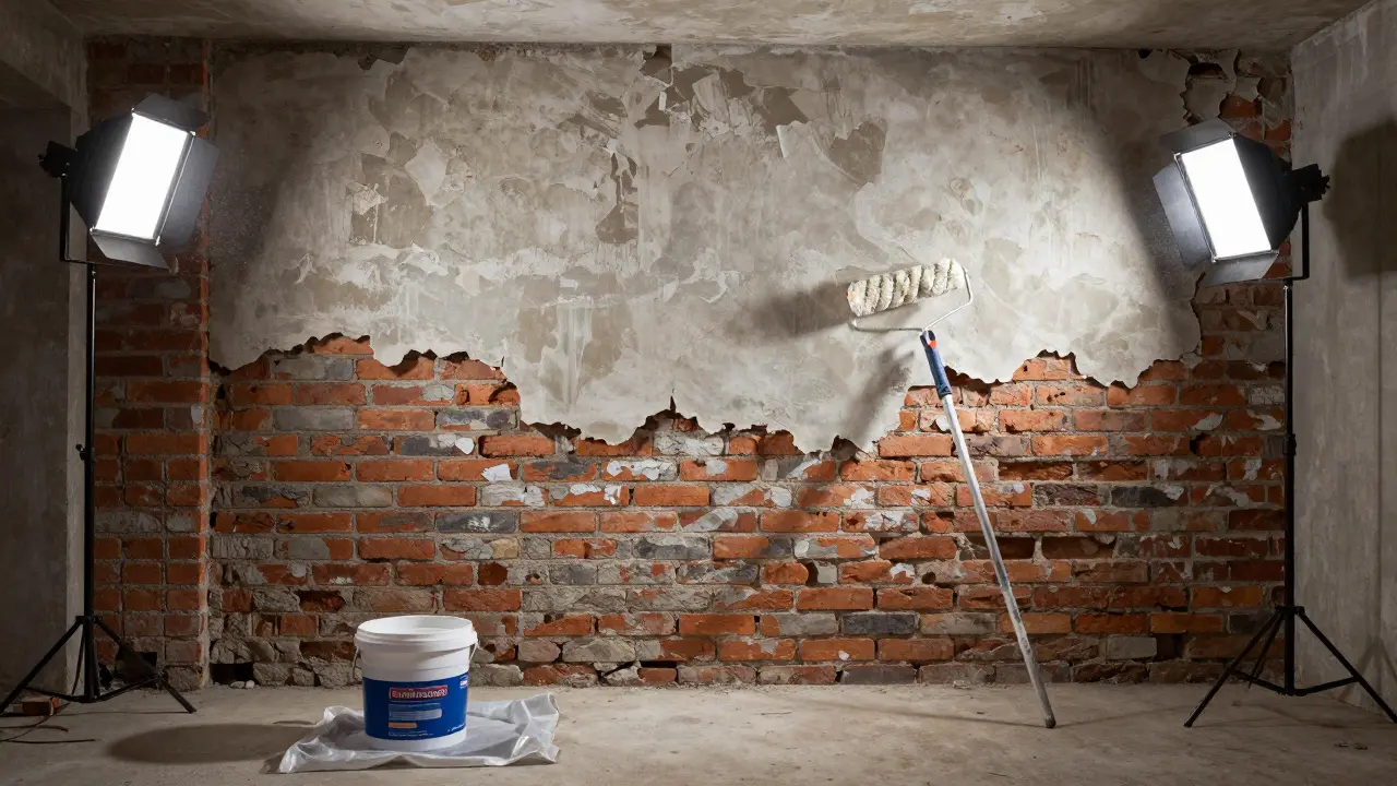 Kellerputz richtig aufbauen: Schritt-für-Schritt Anleitung für Haftbrücke, Putz und Farbe