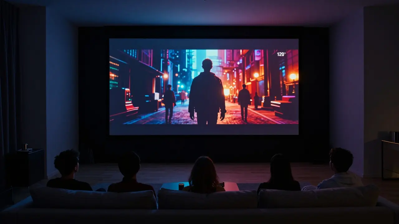 Projektor oder Fernseher im Wohnzimmer: Der ultimative Vergleich für dein Heimkino