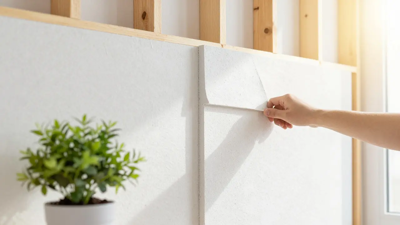 Installation von diffusionsoffener Innendämmung