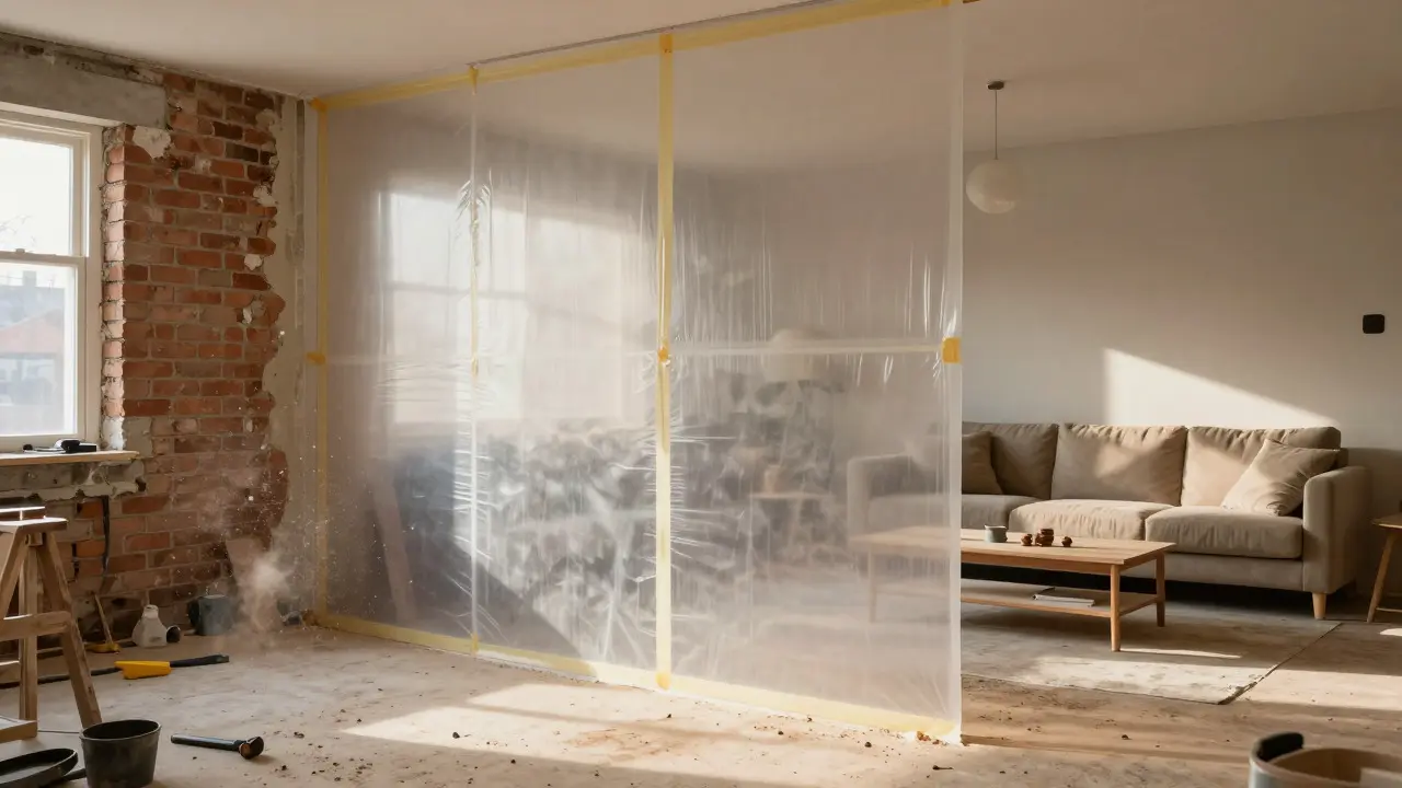 Renovierung im Bestand: Bauen im bewohnten Haus richtig organisieren