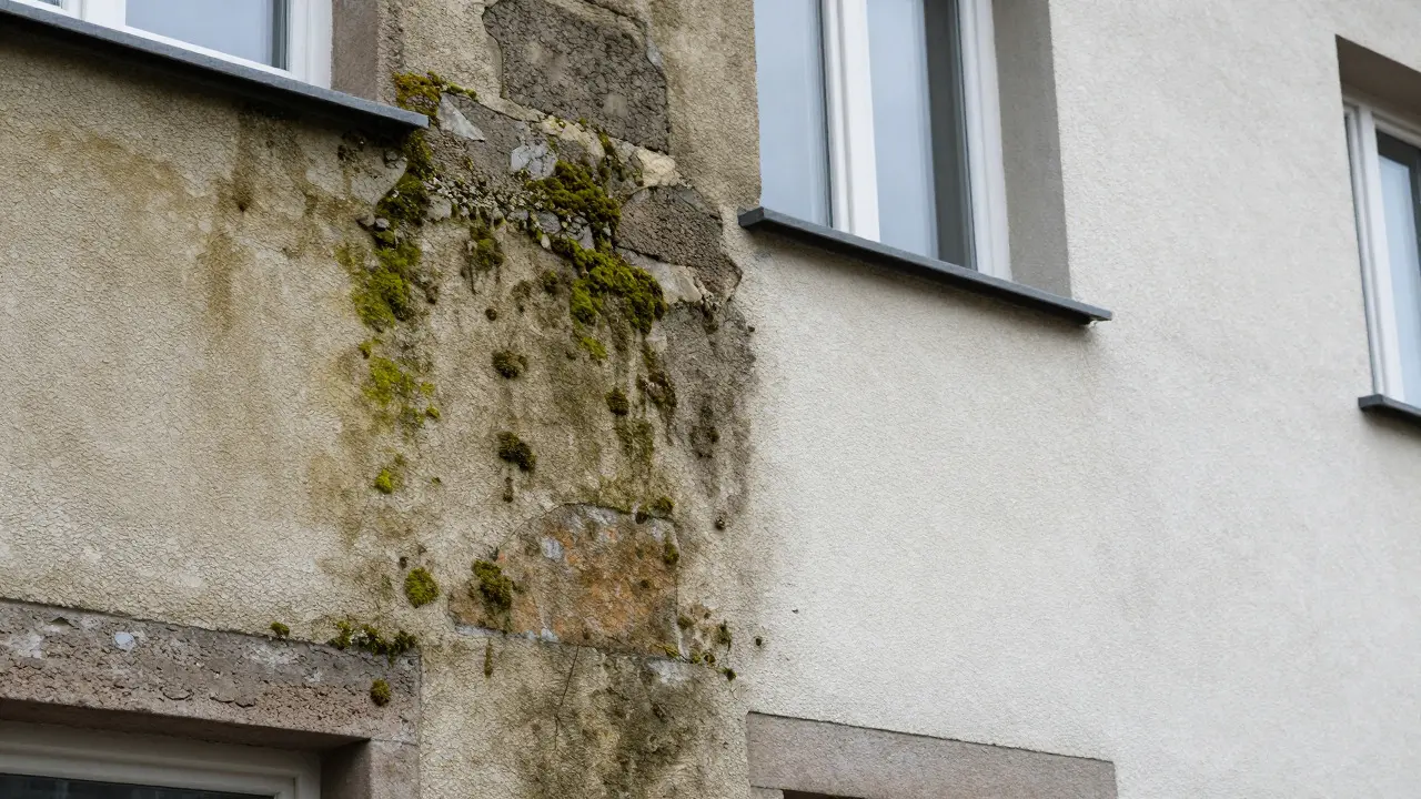Hochdruckreinigung der Fassade: Schonende Verfahren und Schutz