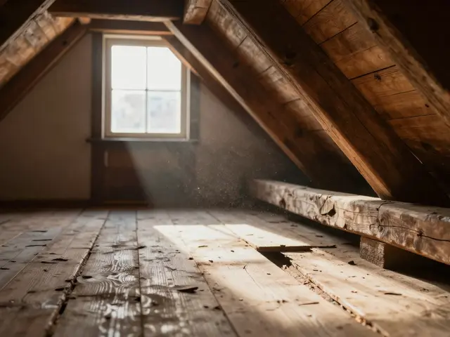 Statische Ertüchtigung alter Decken: Holzbalken mit Stahl verstärken